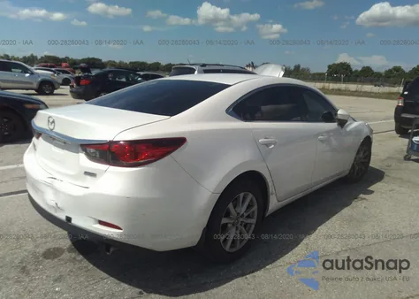 2015 Mazda Mazda6 I Sport из США, поврежденный, VIN JM1GJ1U60F1177912